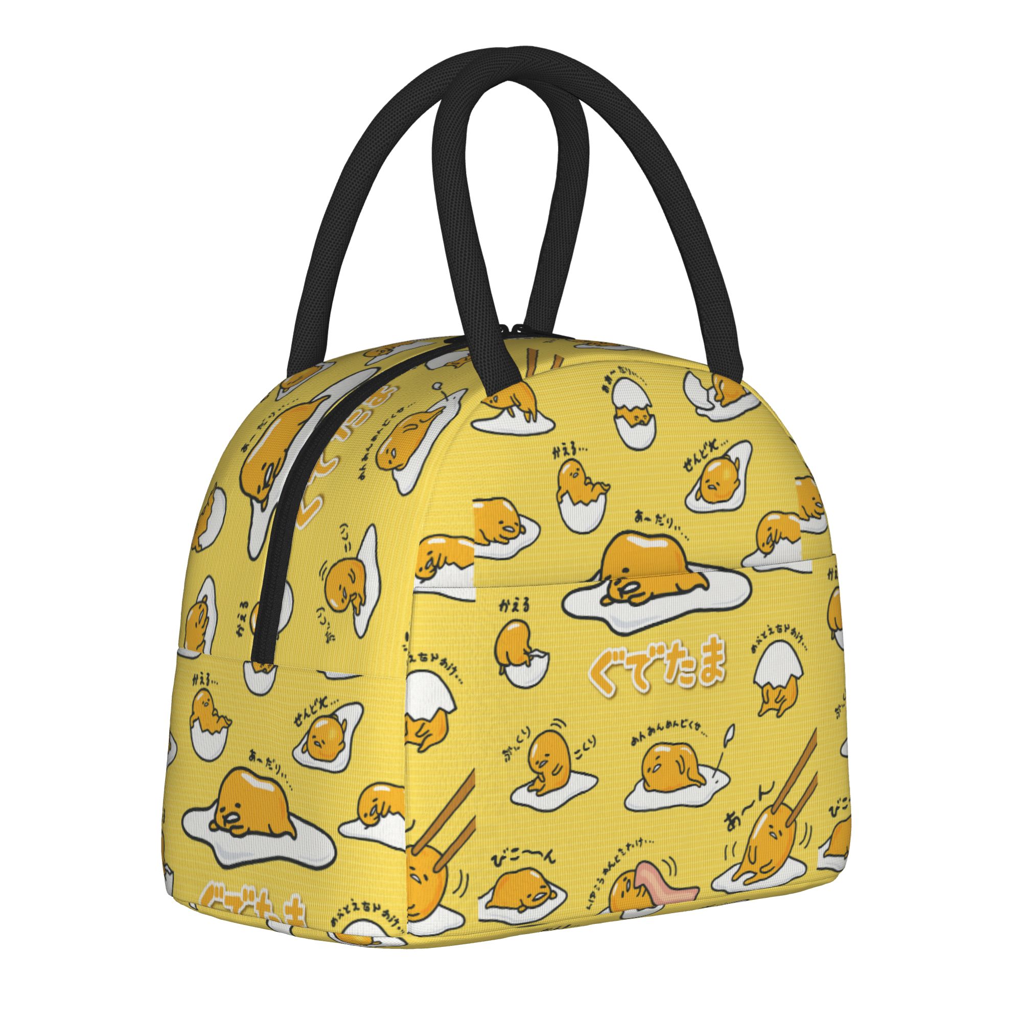 Tote Bag Sublimation - Torba na lunch Gudetama, urocza jajko,