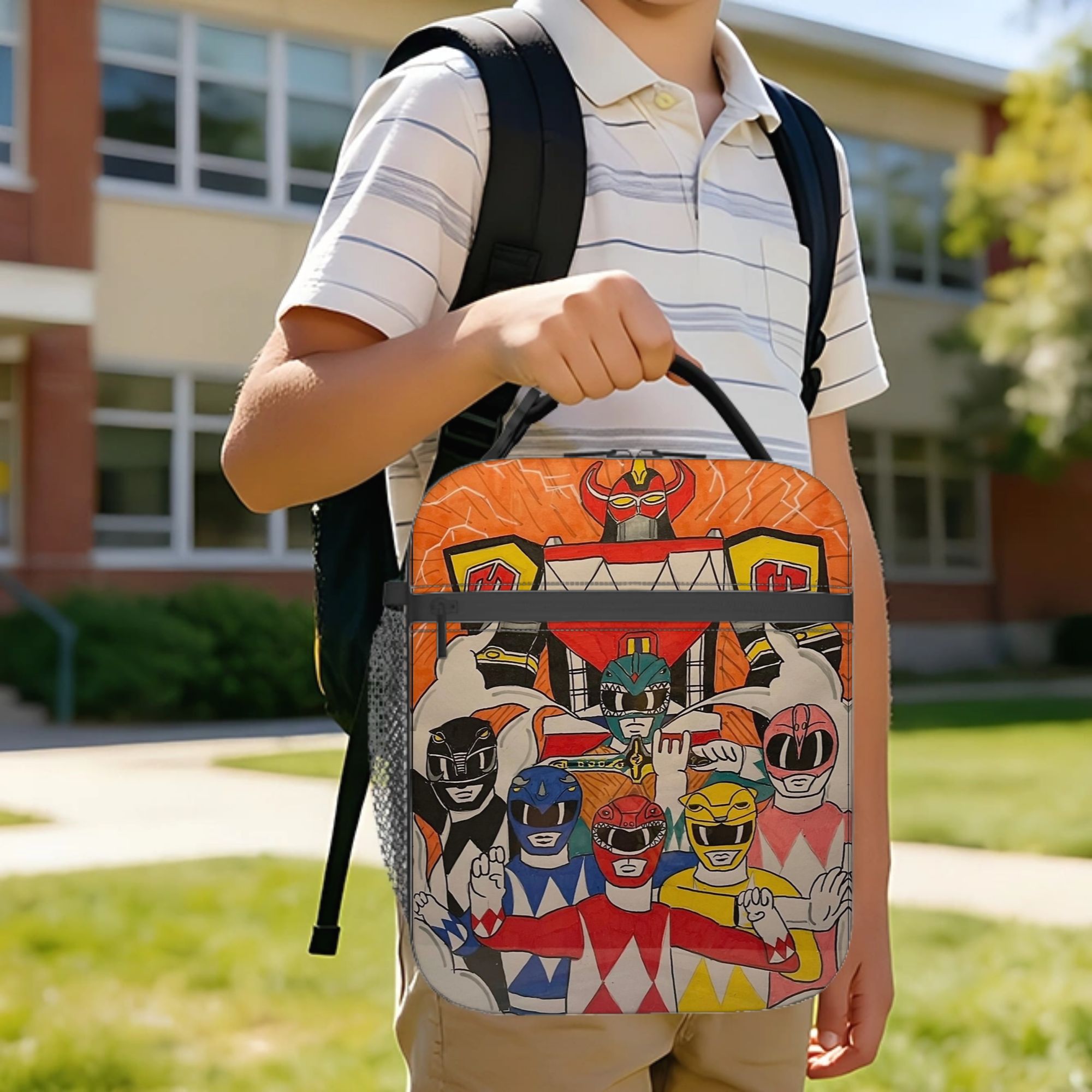 Tote Bag Sublimation - Torba termoizolacyjna na lunch z motywem