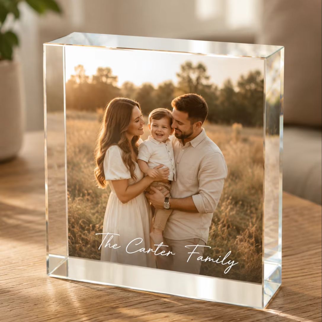 Spersonalizowany rodzinny blok – Photo Acrylic Block recenzja i cena