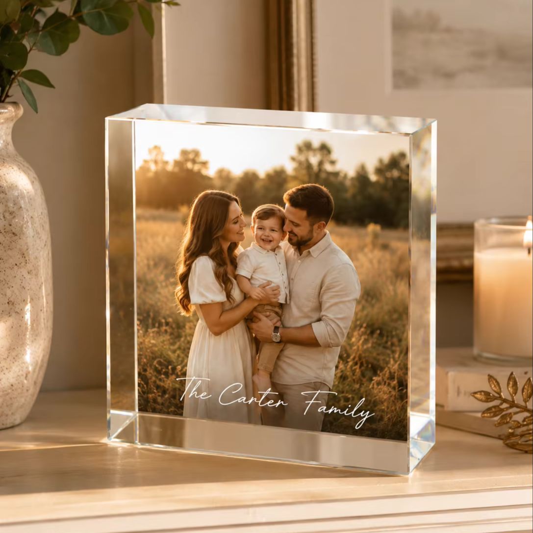 Spersonalizowany rodzinny blok – Photo Acrylic Block recenzja i cena