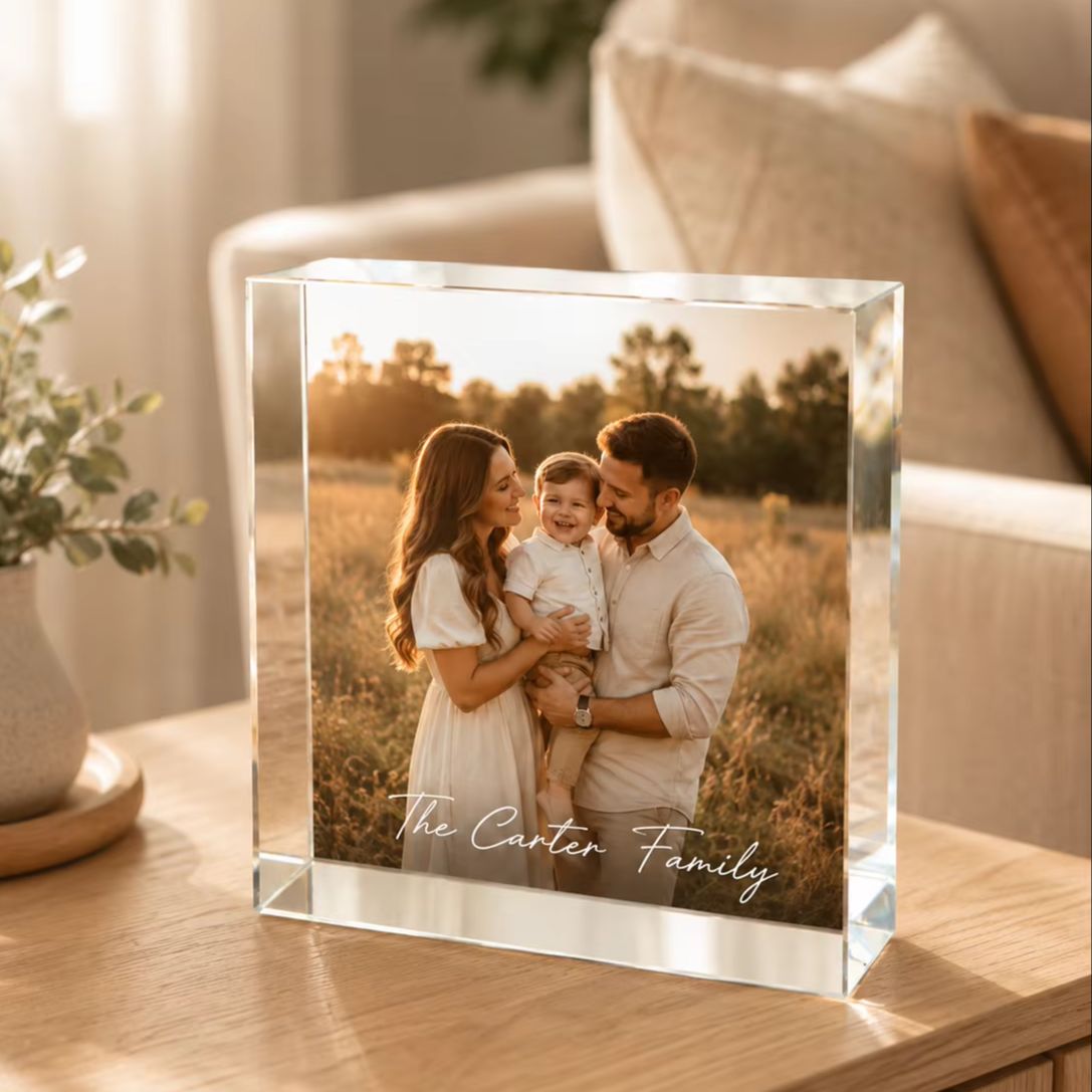 Spersonalizowany rodzinny blok – Photo Acrylic Block recenzja i cena