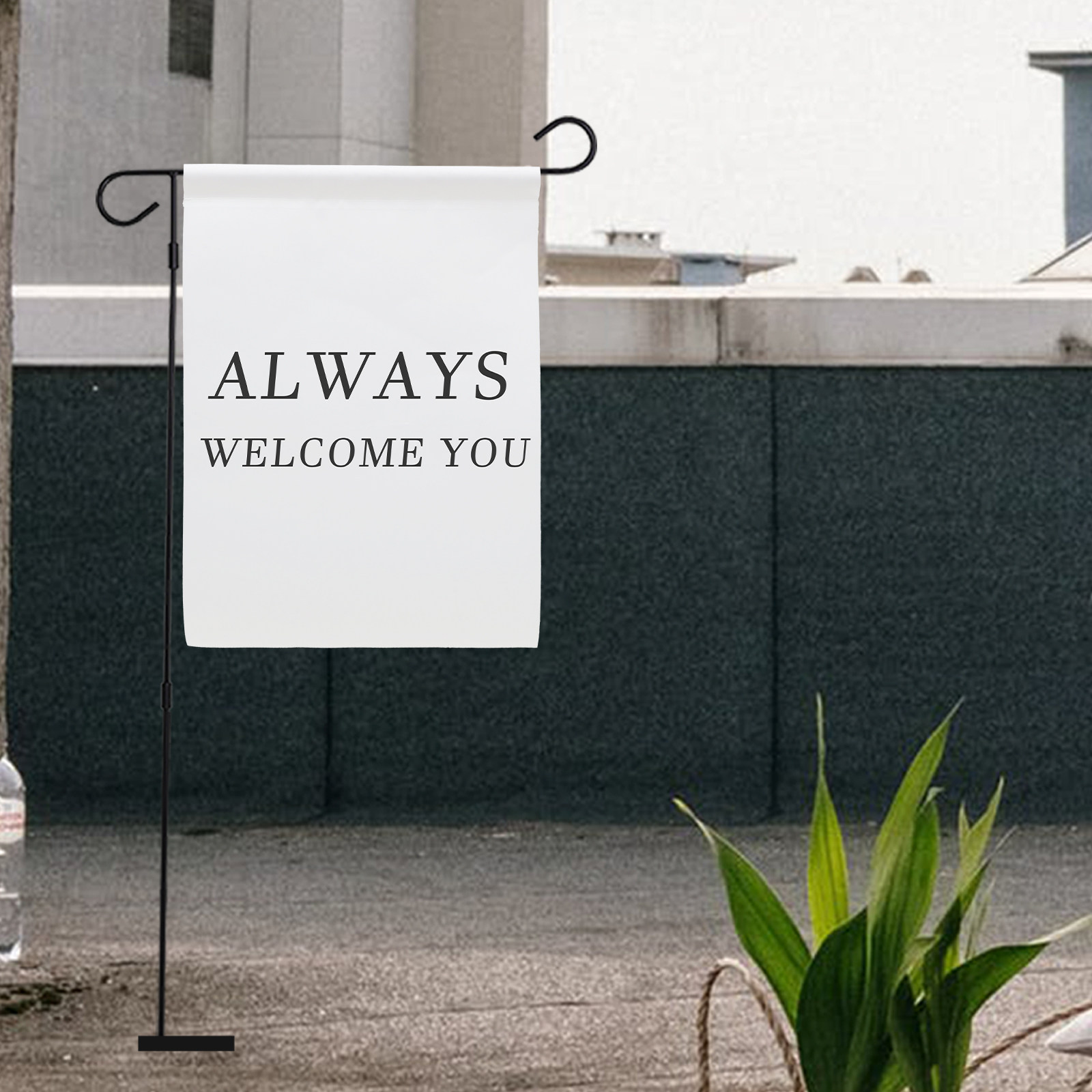 6 sztuk białych flag ogrodowyc – Yard Sign Blank recenzja i cena