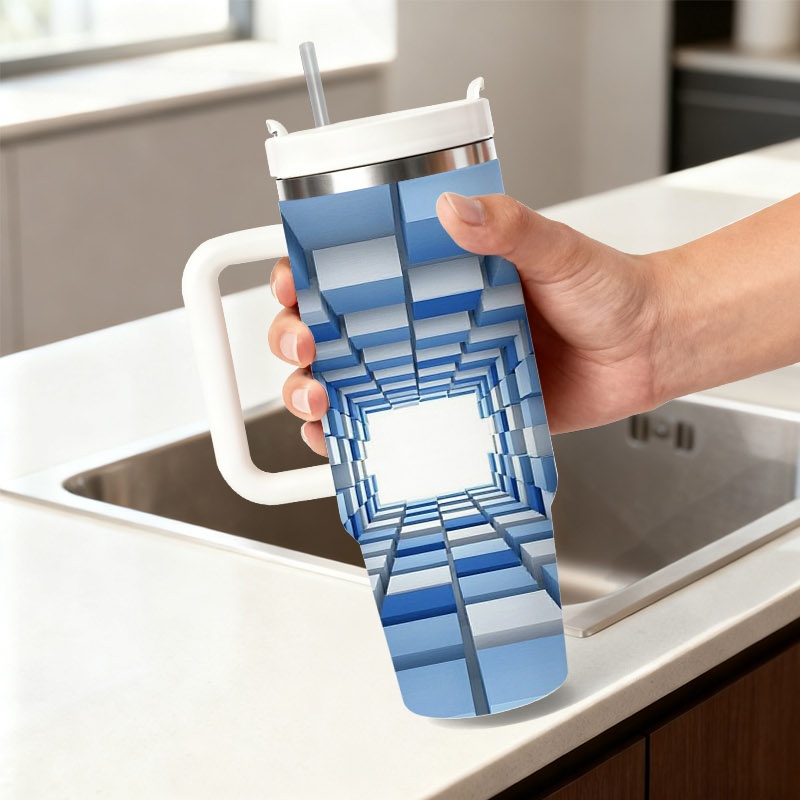 40 oz (1,2 l) termos ze stali  – Sublimation Mug White recenzja i cena